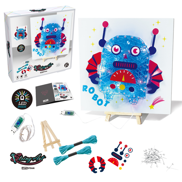 DIY Wire Drawing with LED